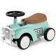 preview thumbnail 22 of 25, Kids Sit to Stand Vehicle with Working Steering Wheel and Under Seat Storage - 23" x 10.5" x 13.5" (L x W x H)