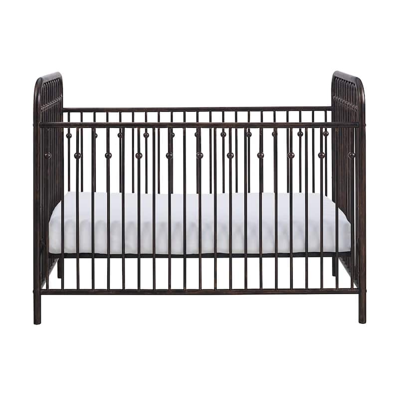 Little Seeds Monarch Hill Ivy Metal Crib - N/A