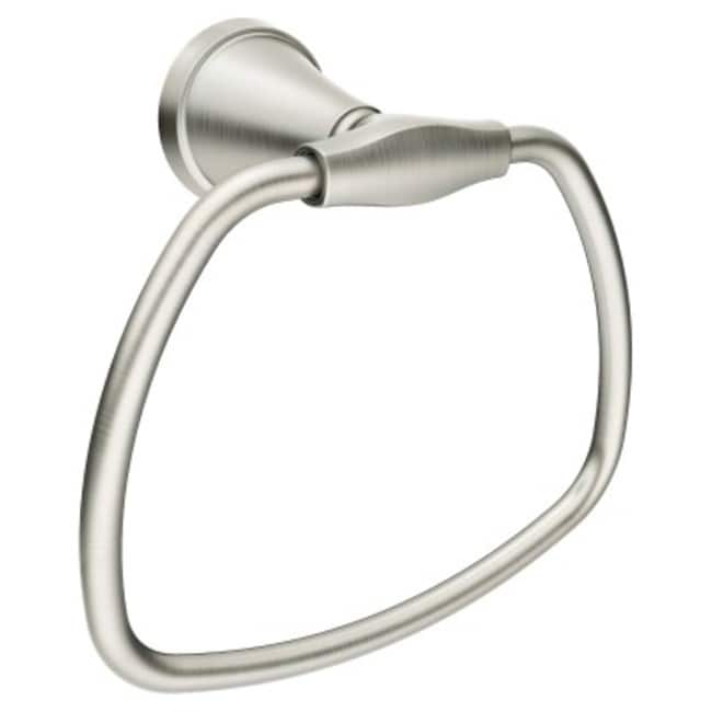 Moen MY4886 Tiffin Wall Mounted Towel Ring - Brushed Nickel