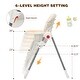 preview thumbnail 22 of 35, Babyjoy Folding High Chair Baby Dining Chair with 6-Level Height - See Details