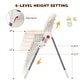 preview thumbnail 4 of 35, Babyjoy Folding High Chair Baby Dining Chair with 6-Level Height - See Details