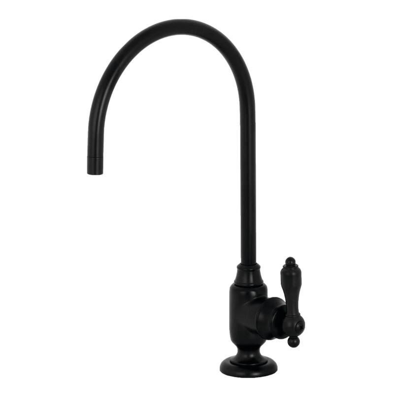 Kingston Brass Tudor 1.0 GPM Single Hole Cold Water Dispenser - Matte Black