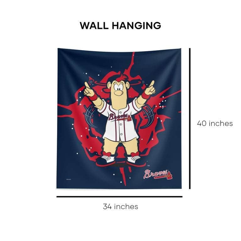 MLB Mascot Printed Wall Hanging