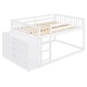 preview thumbnail 21 of 35, Wood Bunk Bed with 4 Drawers and 3 Shelves