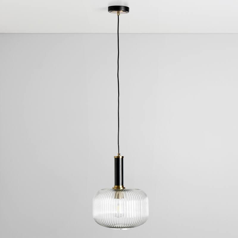 Corey 1-Light Glass Pendant by Kosas Home