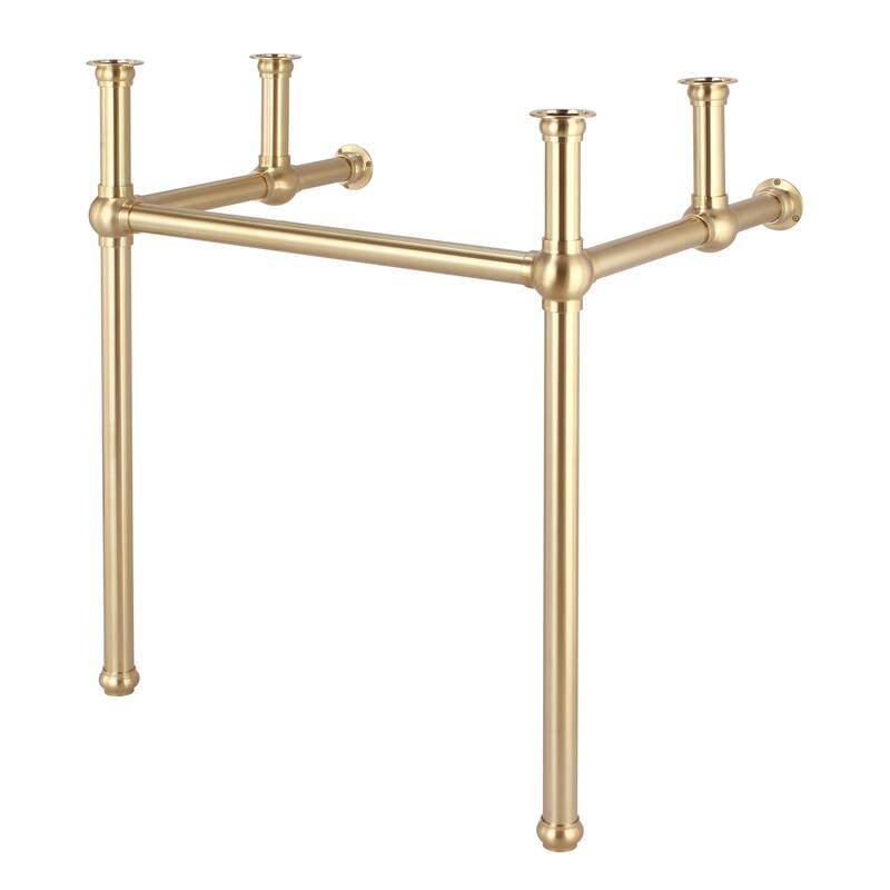 Embassy 30-inch Single Wash Stand - Satin Brass