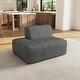 preview thumbnail 28 of 62, Modern No Assembly Required Sectional Chaise Lounge Side Sofa