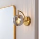 preview thumbnail 4 of 12, SAFAVIEH Lighting Psylla 9-inch Wall Sconce (Set of 2)