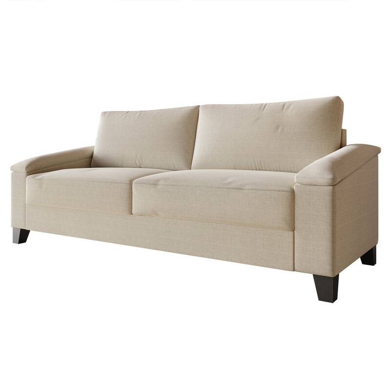 CraftPorch Simple Style Linen Upholstered 3-Piece Living Room Set