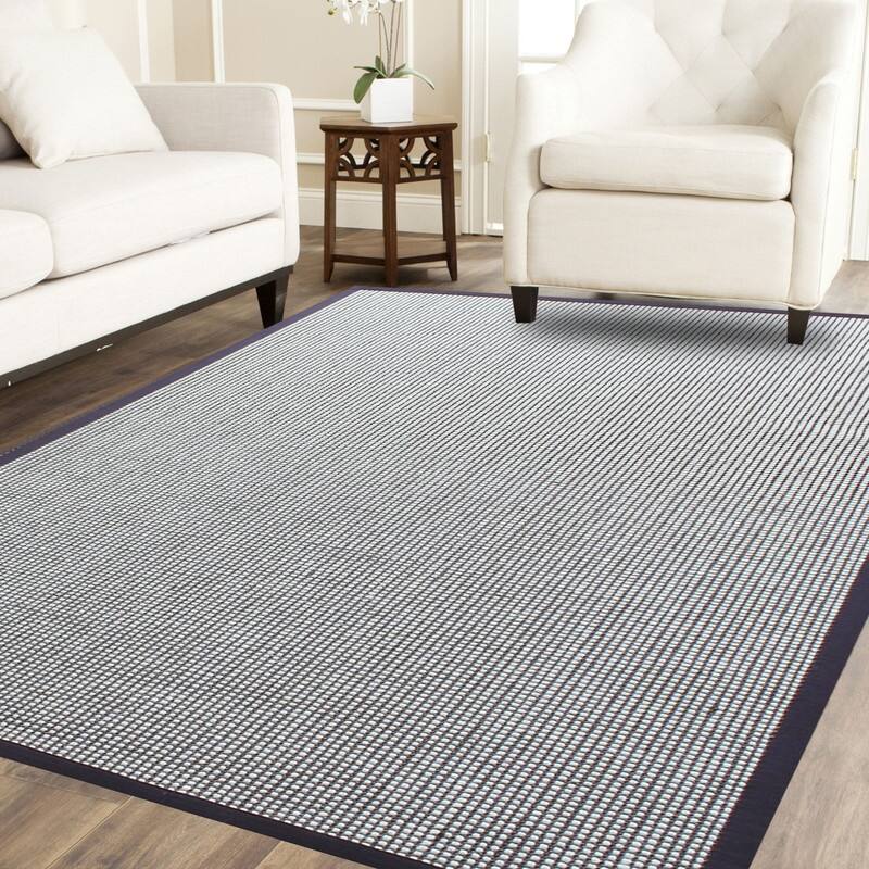 A1HC Sisal and Wool Rug, Natural Fiber Area Rugs with Non-Skid Latex Backing, Rug for Entryway, Dining or Living Room
