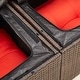 preview thumbnail 106 of 152, vidaXL Patio Sofa with Cushions Outdoor Seating Sectional Sofa Poly Rattan