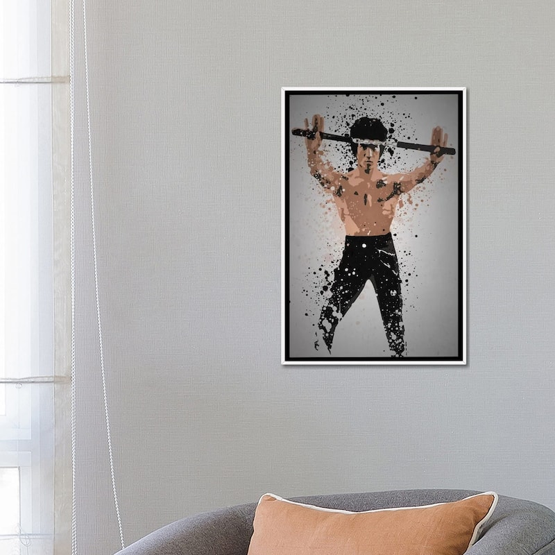 iCanvas "Enter The Dragon" by TM Creative Design Framed Canvas Print