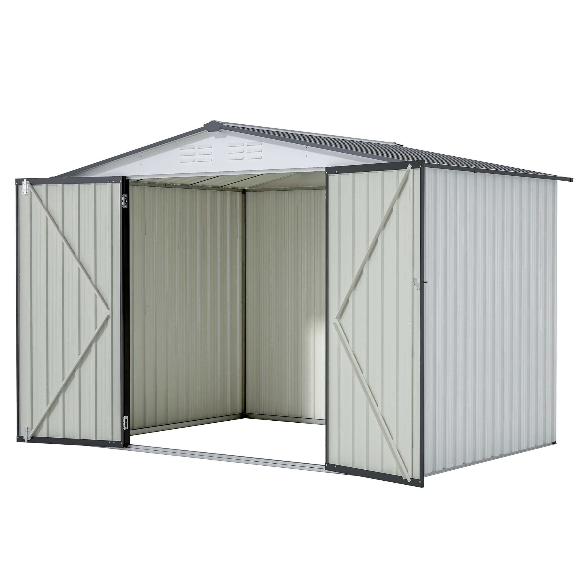 8x6 FT Outdoor Storage Shed - On Sale - Overstock - 43381848