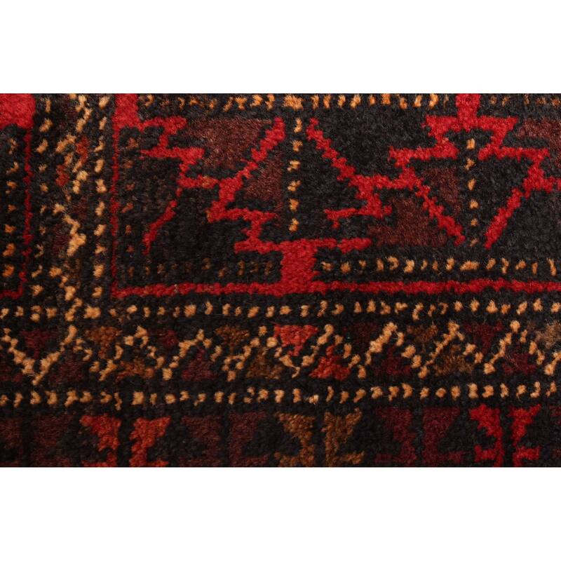 ECARPETGALLERY Hand-knotted Teimani Black Wool Rug - 2'10 x 4'4