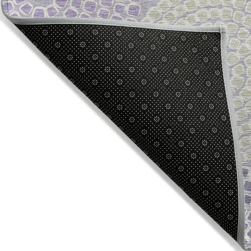 HomeRoots Geometric Transitional Rectangle Outdoor Rug