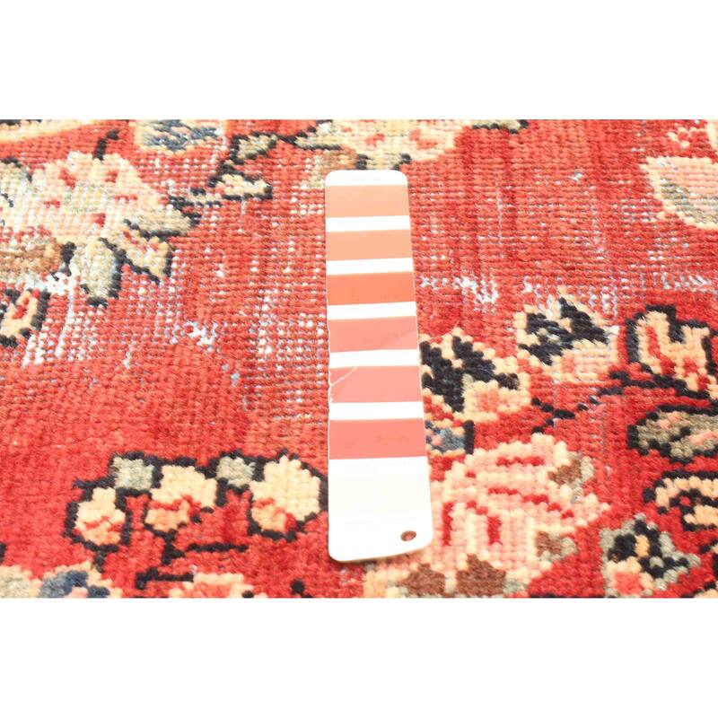 ECARPETGALLERY Hand-knotted Andelz Red Wool Rug - 4'1 x 6'7