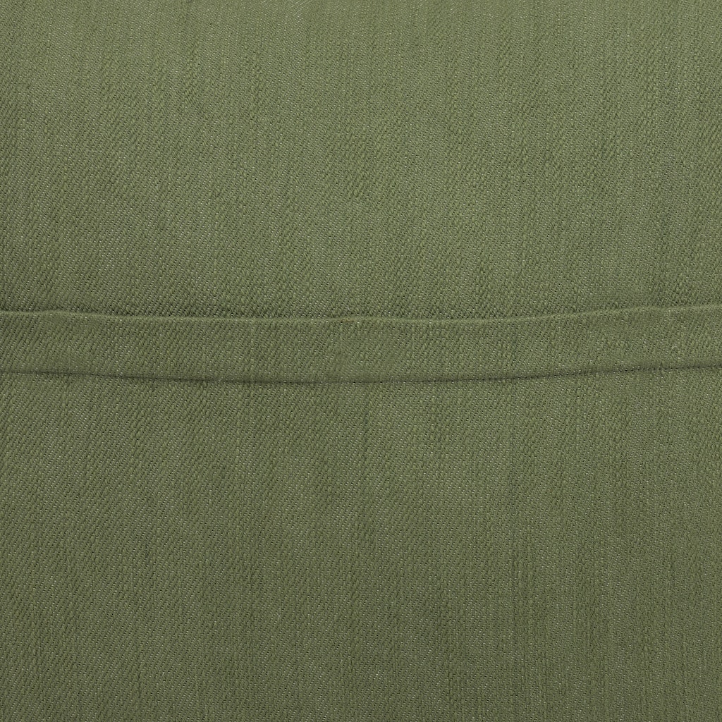 Sevita Hampton Buttoned Cotton Throw Pillow