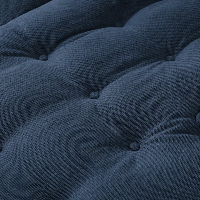 130" Modern Upholstered Sectional Sofa with Console and Chaise, Pillows