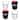 4-Piece Ceramic and Glass 2 oz. Shot Glass Set, New England Patriots