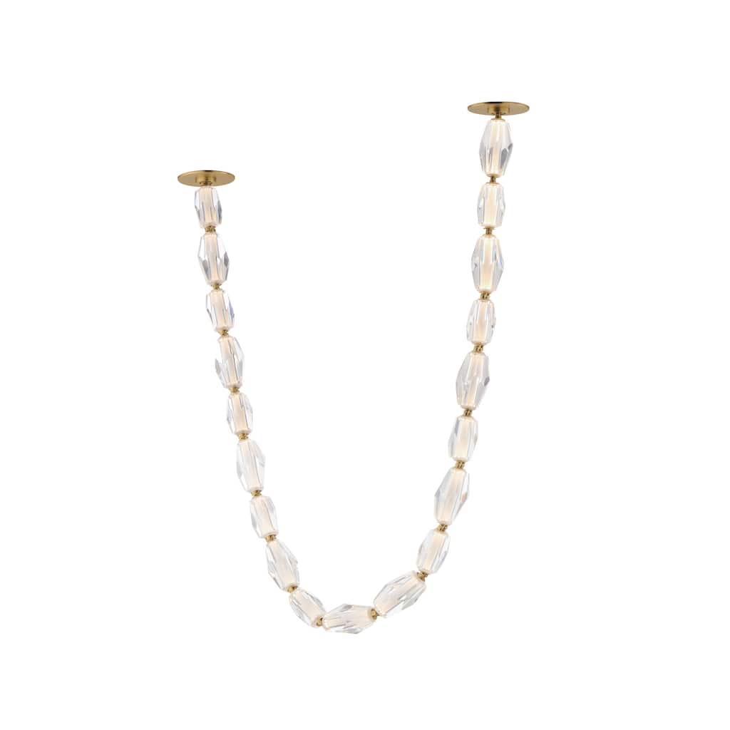 Studio M SM24867 Dolce Vita 59" Wide LED Crystal Linear Pendant with