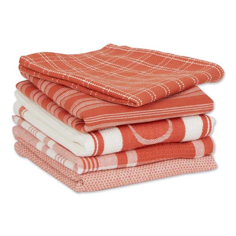 DII Foodie Dishtowel And Dishcloth 5 Piece