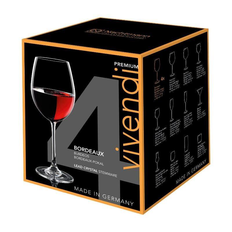 Nachtmann Set of 4 Vivendi Bordeaux Water Goblet