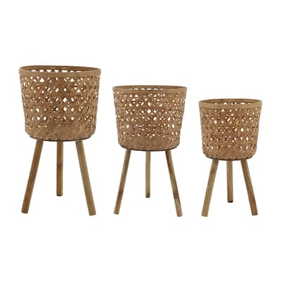 s/3 Bamboo Planters 11/13/15"