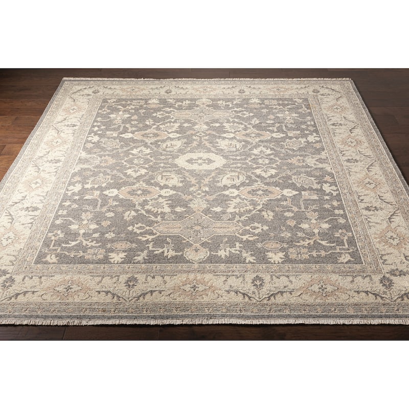 Hand-knotted Bovina Semi-worsted New Zealand Wool Area Rug