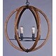 preview thumbnail 3 of 2, Maxim Bodega Bay-Single-Tier Chandelier