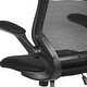 preview thumbnail 16 of 51, Mid-back Mesh Ergonomic Flip-up Arms Drafting Chair