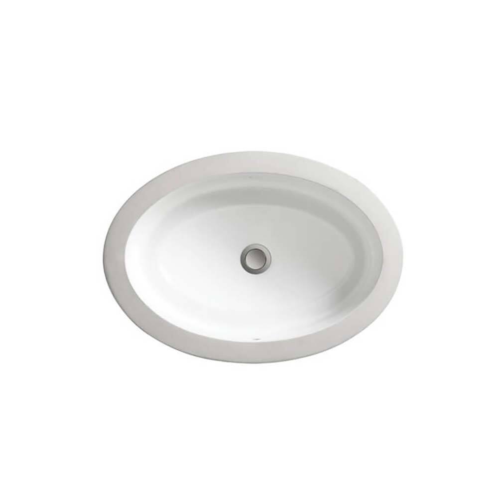 DXV Pop 17-1/2" Wide Oval Vitreous China Undermount Bathroom Sink