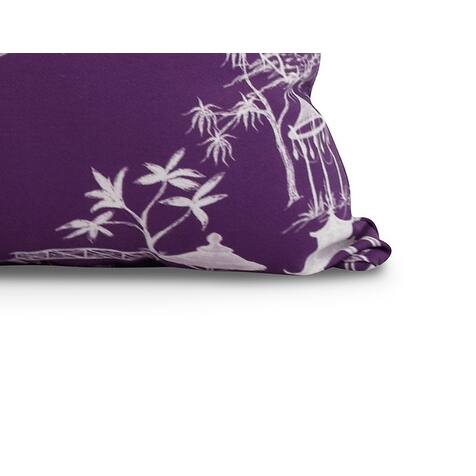16 x 16 Inch Chinapezka Floral Print Outdoor Pillow