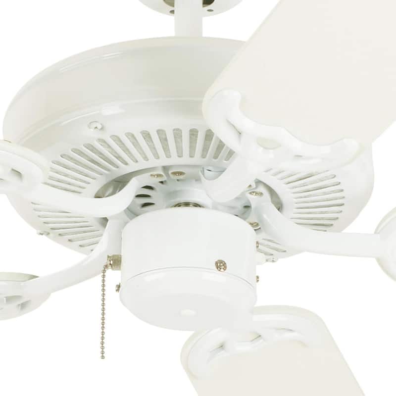 Westinghouse Lighting Contractor's Choice 52-Inch 5-Blade Black Indoor Ceiling Fan