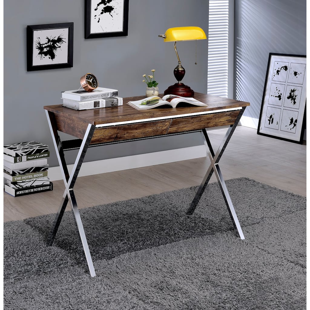 Sturdy and Stylish Writing Desk with Practical Storage for Efficient Work