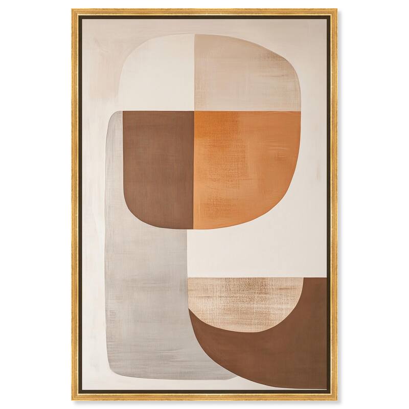 Weimar Echoes II Canvas by Art Remedy - Gold - 30" x 45"
