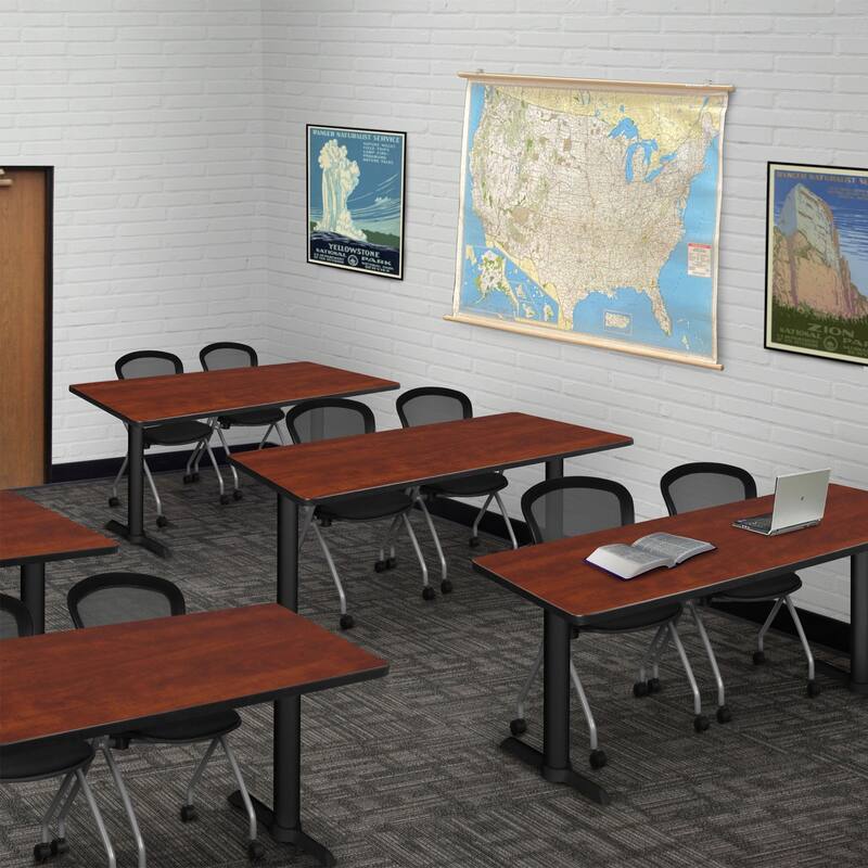 42" x 24" Training Table- Cherry