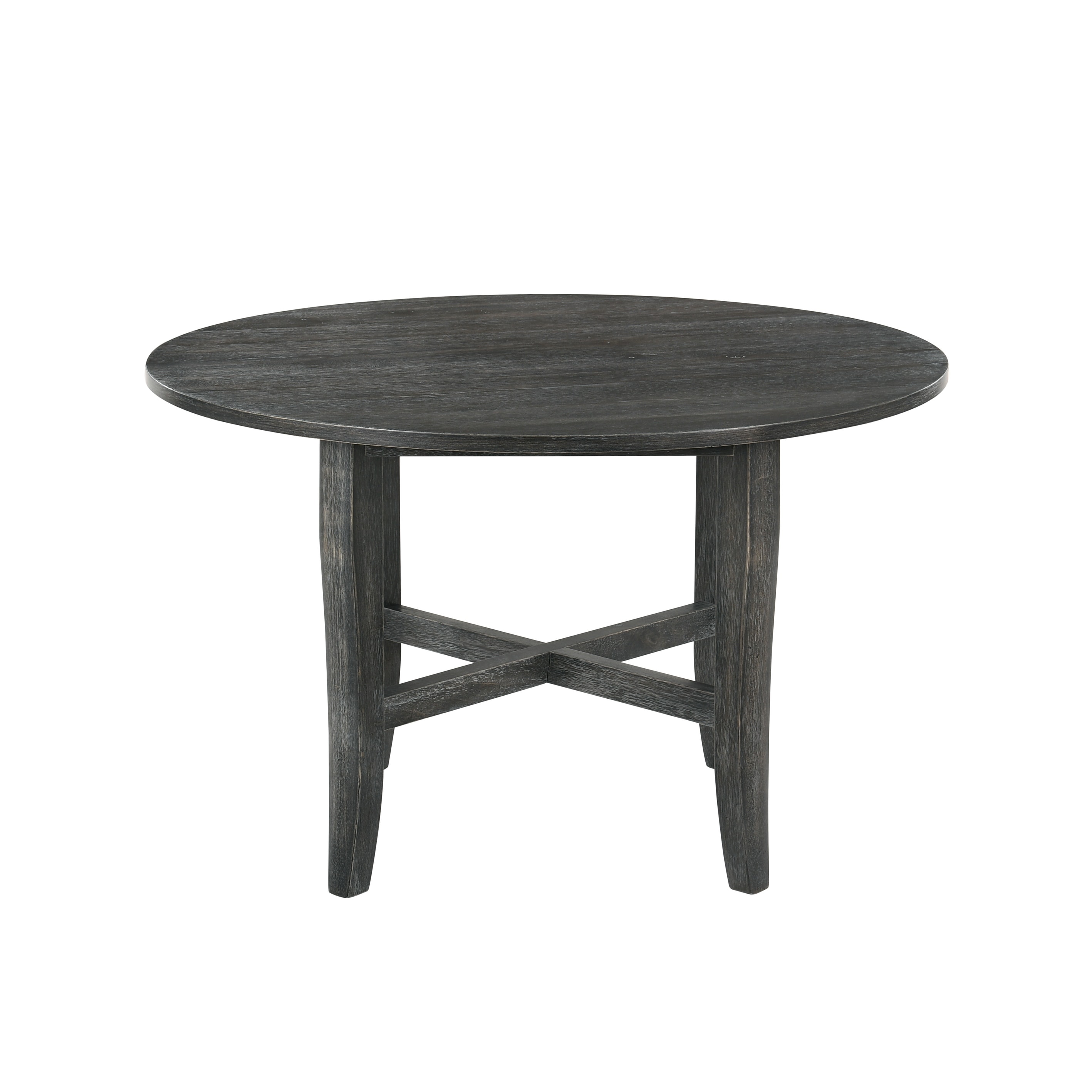 Rustic Gray Finish Dining Table