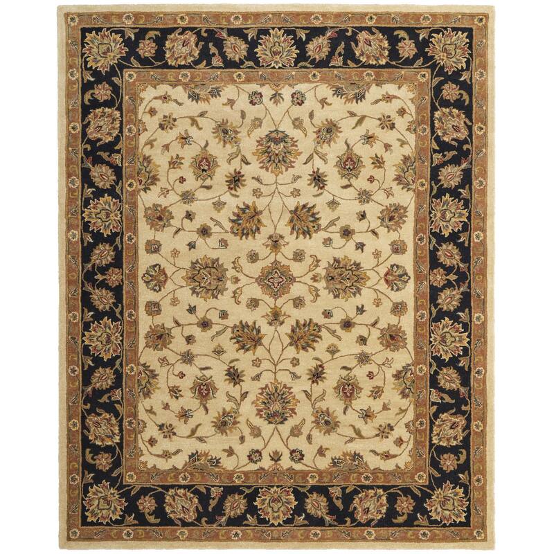HomeRoots Oriental Traditional Rectangle Area Rug