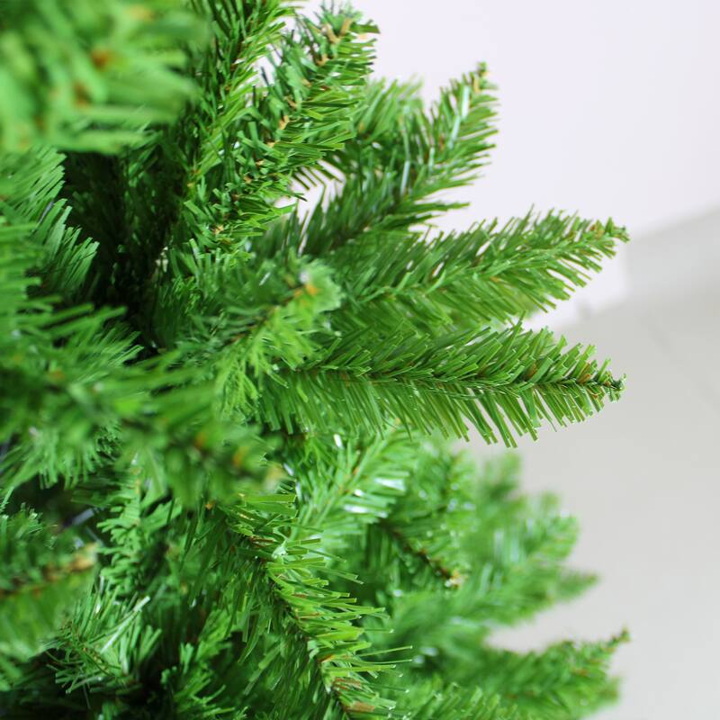 7ft Classic Pencil Christmas Tree, 84-Inch Classic Pencil-Shaped Christmas Tree