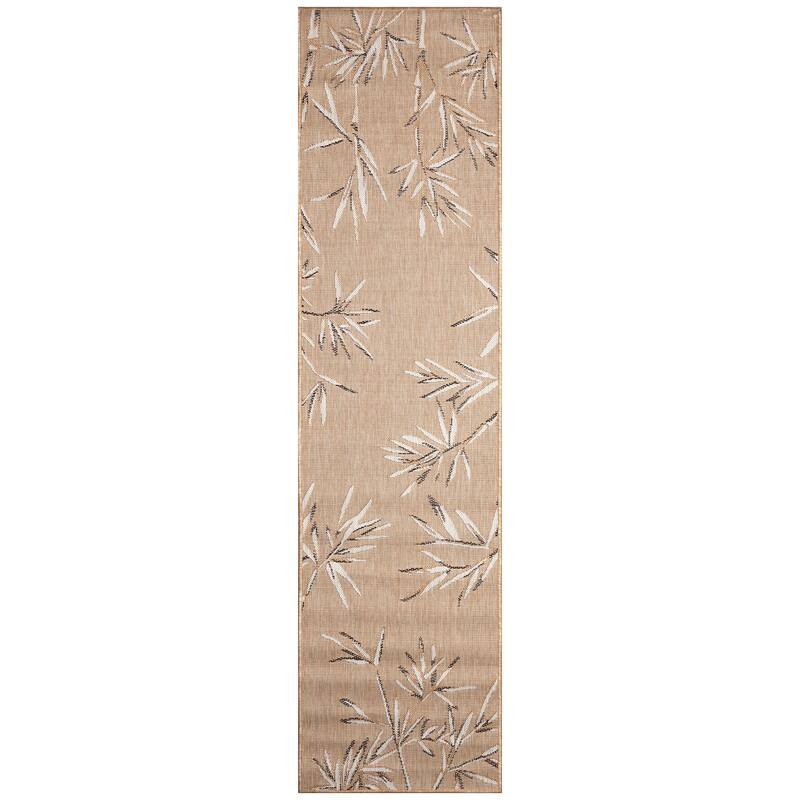 Liora Manne Carmel Bamboo Border Indoor/Outdoor Rug - 1'11" x 7'6"
