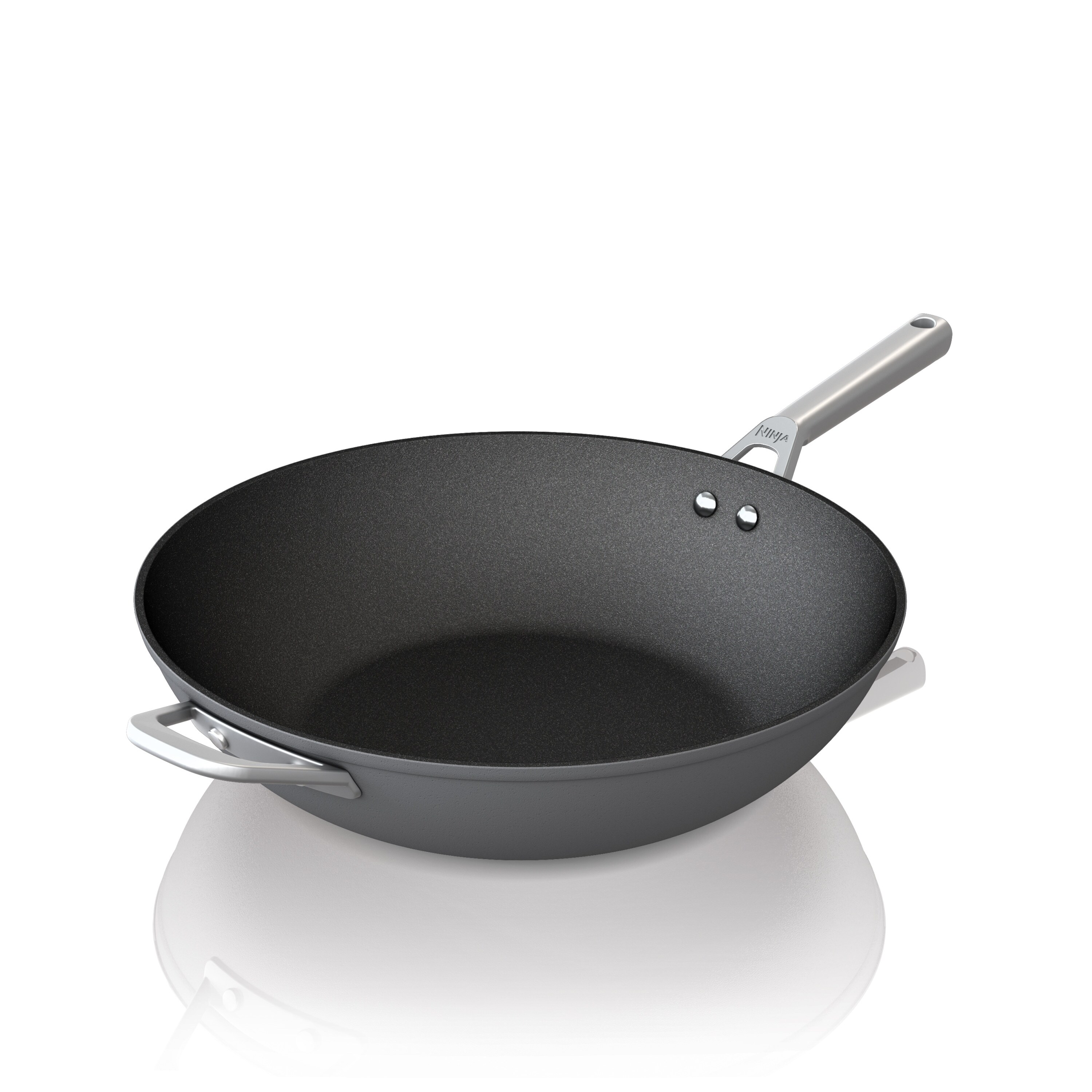 Ninja C30928 Foodi NeverStick Premium 11-Inch Wok, Hard-Anodized