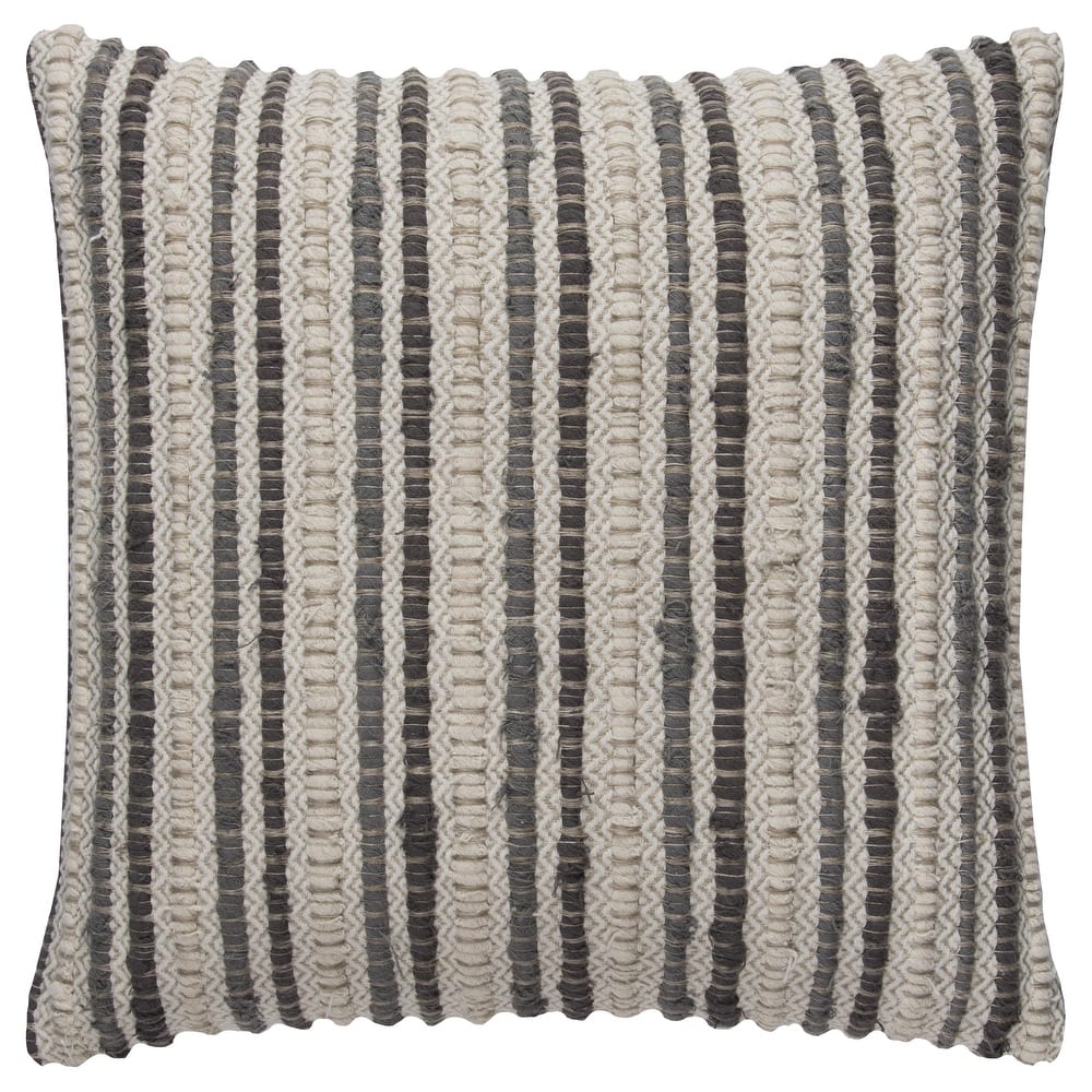 Rizzy Home Striped Textured Throw Pillow, 20x20