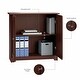 preview thumbnail 6 of 47, Bush Furniture Cabot Small Storage Cabinet with Doors - 31.38"L x 12.40"W x 29.96"H