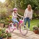 preview thumbnail 2 of 8, Gymax 20'' Girls Bike w/Removable Basket Streamers Hand Brake & - Rose Red
