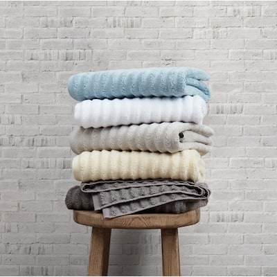 Christian Siriano NY Textured Zero Twist 6 Piece Towel Set