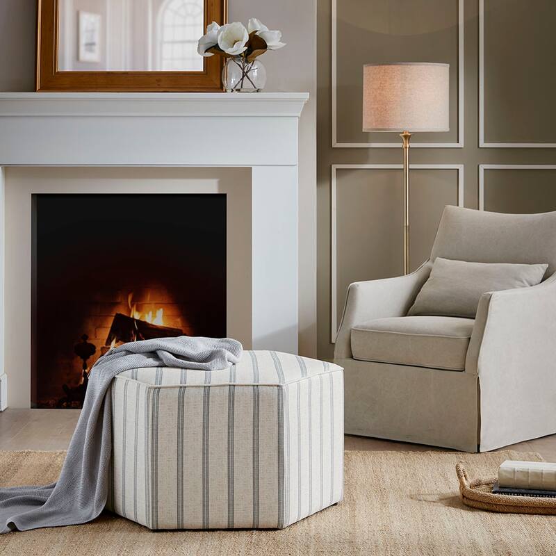 Ellen Accent Ottoman Comfortable choice, multiple functions, classic design, and cozy corners