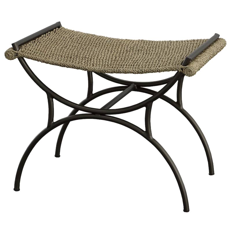 Uttermost 23770 Playa 26" Wide Metal Framed Bench