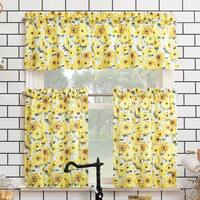Buy Yellow Curtain Tiers Online at Overstock | Our Best ...