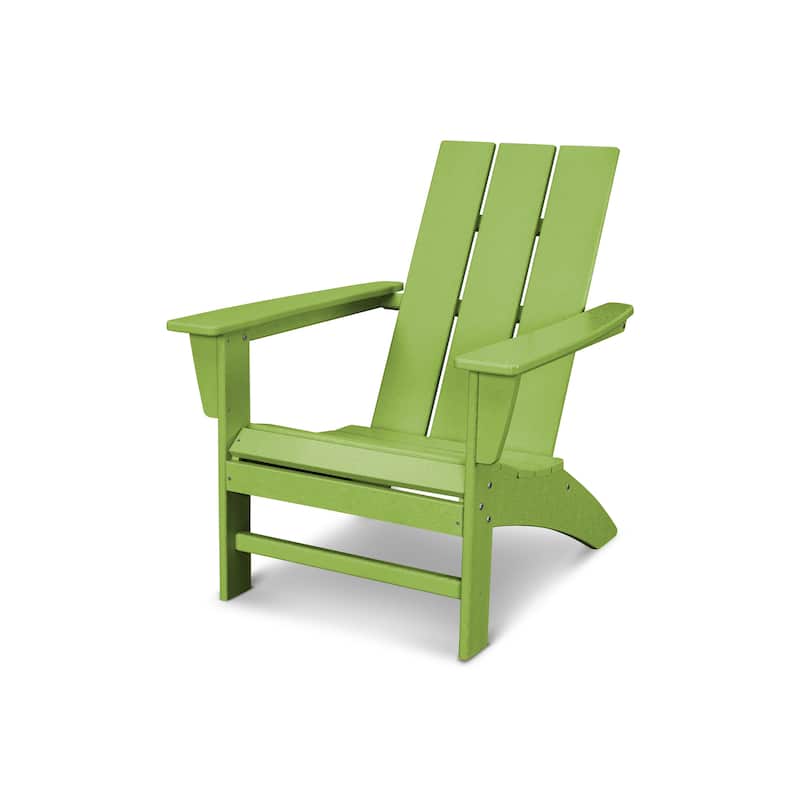 POLYWOOD Modern Outdoor Adirondack Chair