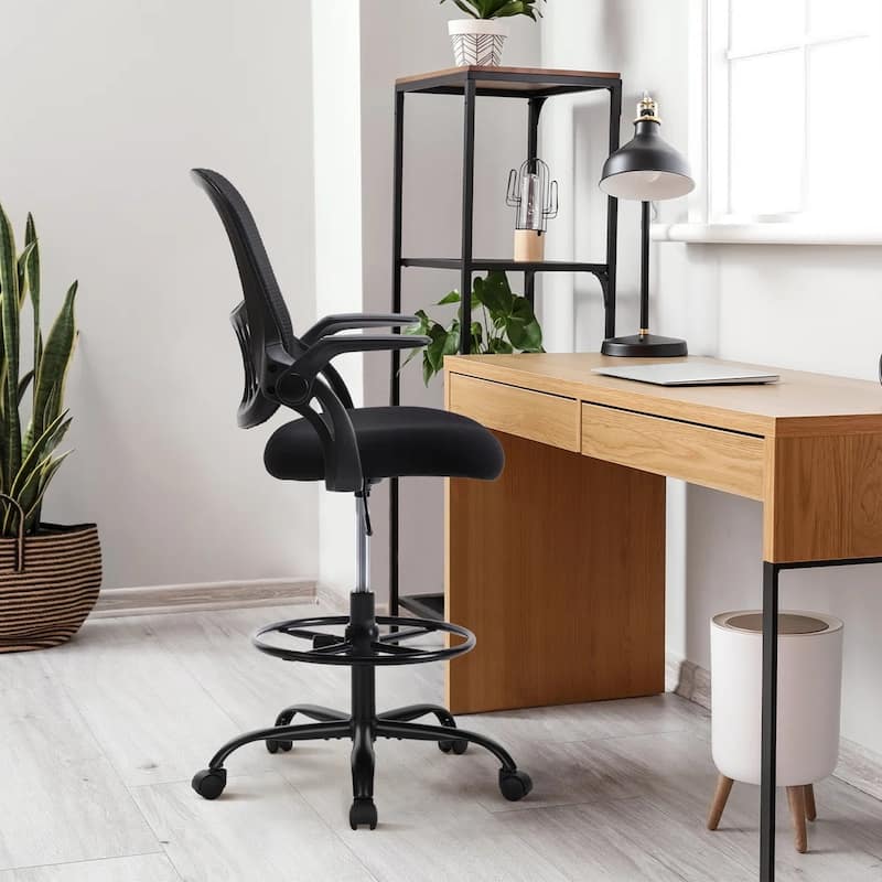 Ergonomic Office Chair, High Back Desk Chair with Headrest, Home Office Swivel Mesh Computer Chair Office Chairs